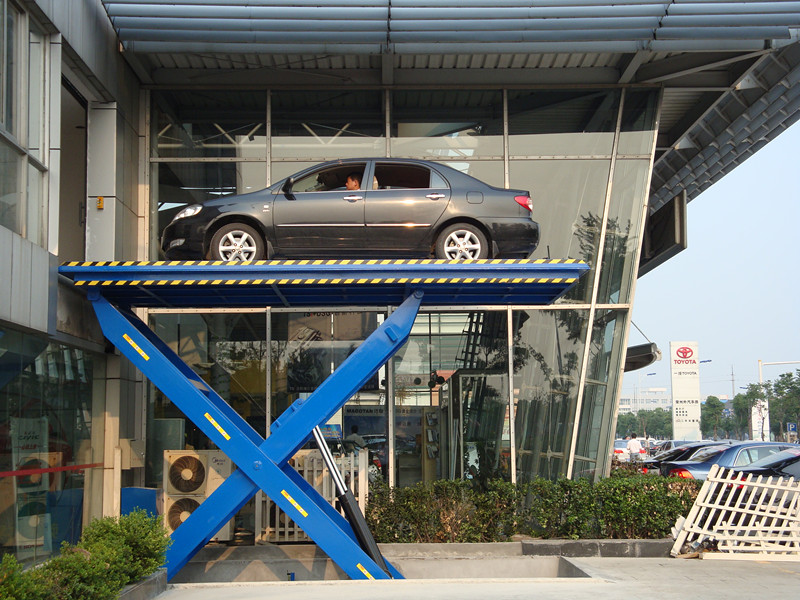 固定剪叉式汽車(chē)升降平臺(tái)